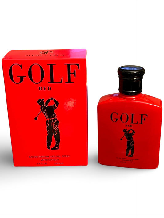Secret Plus GOLF RED Eau de Parfum for Men - 3.4 Fl Oz