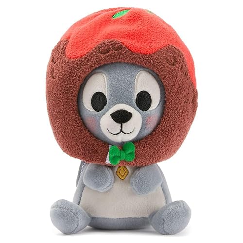 DISNEY STORE Official Mini Mix-Its Plushies - Tramp - Cute Stuffed Animals - Mix & Match Detachable Hats - Hook and Loop Strap - Plush Toys for Kids…