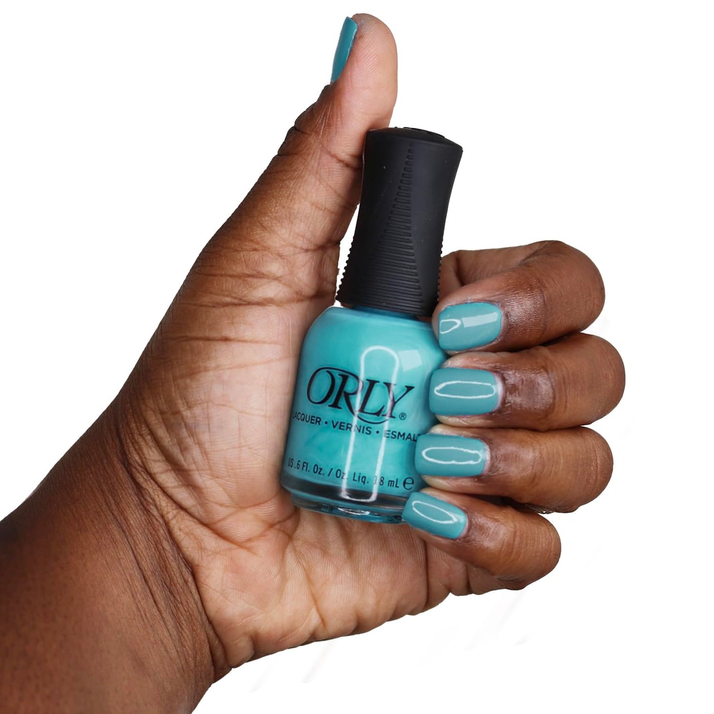 Orly Nail Polish Mallrat | Limited Edited 1980s Collection | Bright Aqua | Long-Wearing, Quick Drying & Chip Resistant Formula | Salon-Like Finish | Beauty & Personal Care Orly