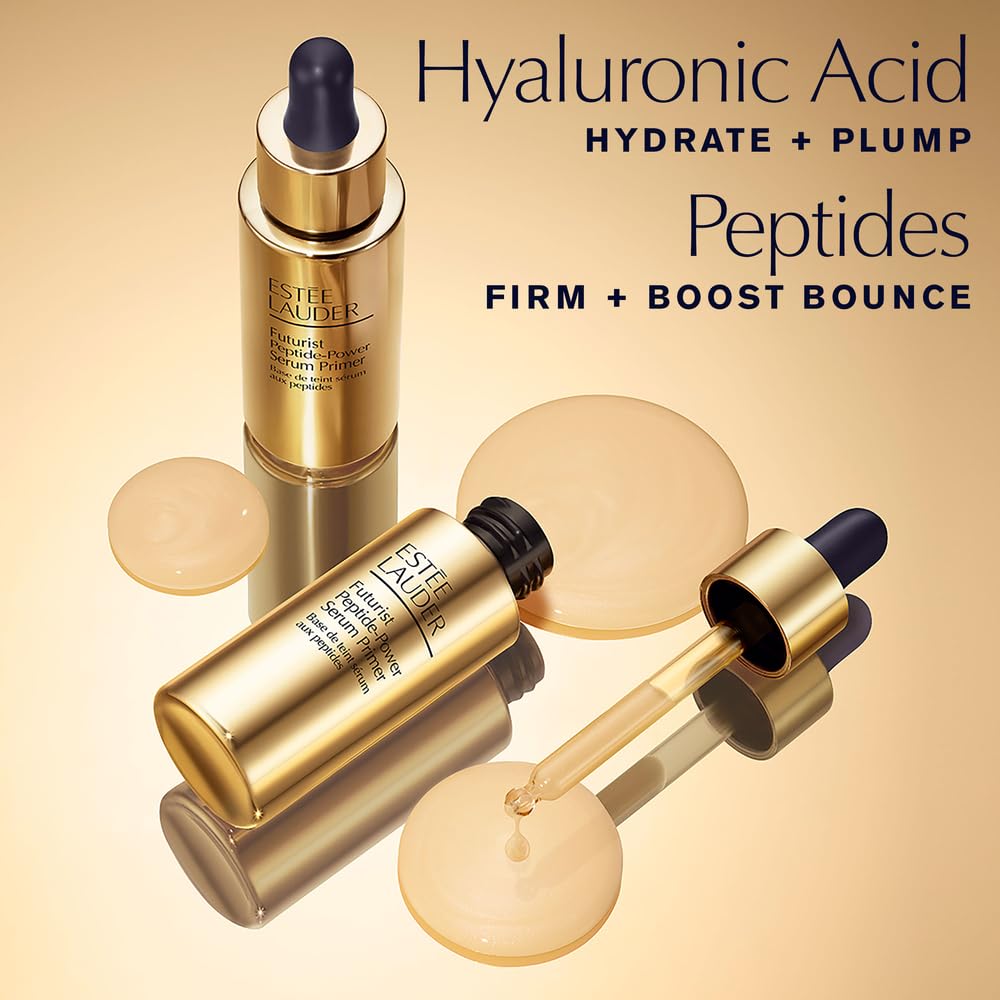Estée Lauder Futurist Peptide-Power Hydrating Serum Primer with Hyaluronic Acid, 0.9 Fl Oz