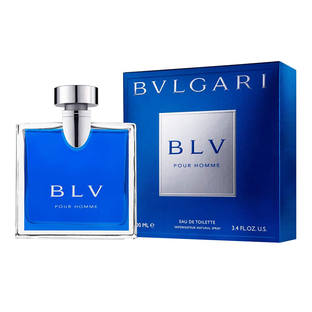 Bvlgari BLV Pour Homme Eau De Toilette Spray, 3.4 Ounce