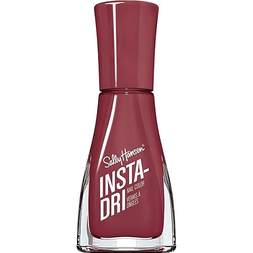 Sally Hansen Insta-Dri, Expresso, Quick Dry, Long Lasting, Opaque, Shiny Brown Nail Polish
