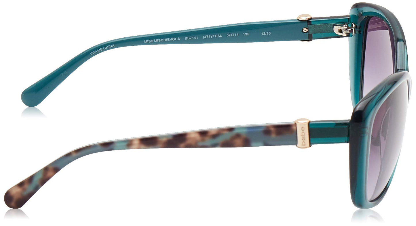 bebe Sunglasses BB 7141 471 Teal