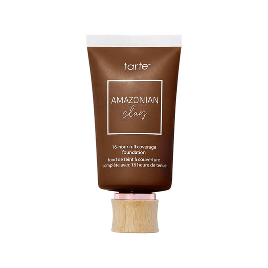 tarte Amazonian clay 16-hour Full Size coverage foundation - Matte Finish Foundation, Vitamin E for Hydration & Smooth Looking Skin, Vegan & Cruelty-Free, full size, rich neutral