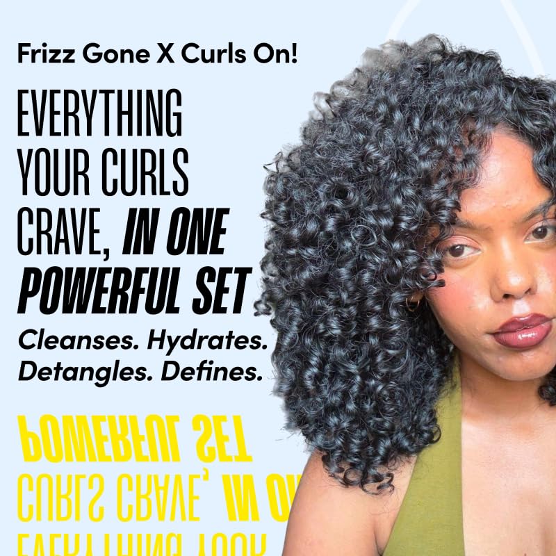 Best Life Curl Nourish Products Argan oil Wash & Style Bundle | for Dry, Color-treated, Curly, Wavy & Coily Hair 50Gm (Pack of 4) White