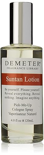 Demeter Suntan Lotion Cologne Spray for Women, 4 Ounce