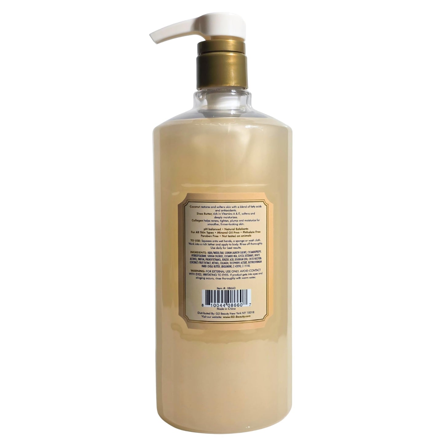 RIVER & ROWE Nourishing Coconut Milk & Shea Oil Body Wash With Collagen