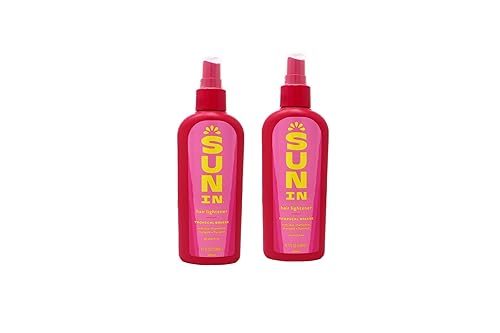 Sun-In Hair Lightener Spray, Tropical Breeze Scent, 4.7 oz (Pack of 2)