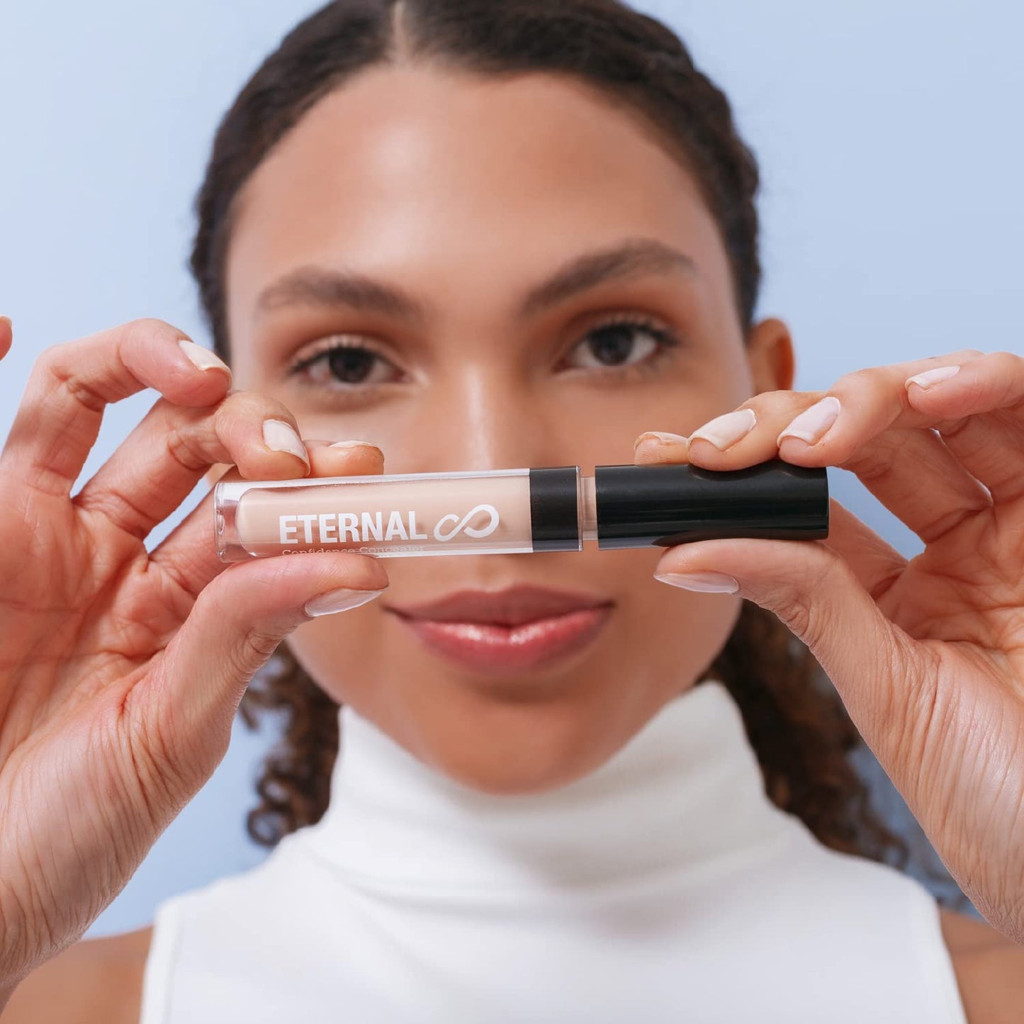 Eternal Confidence Super Long Wear Concealer - Luminous Hydrating High Coverage Dark Circle Makeup, 0.11 Oz (Dark)