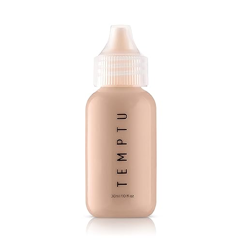 TEMPTU S/B Silicone-Based Airbrush Foundation: Professional Long-Wear Liquid Makeup, Sheer To Full Coverage For A Hydrated, Healthy-Looking Glow