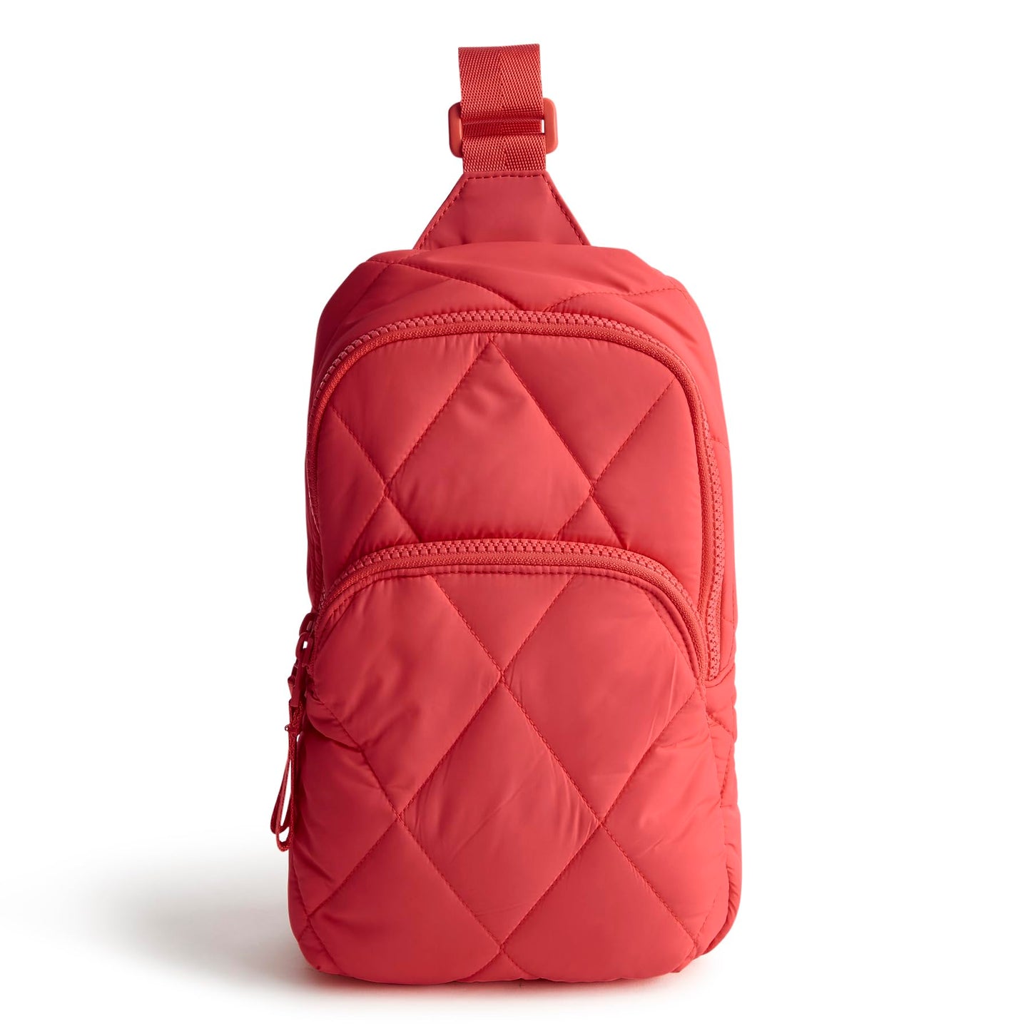 Vera Bradley Women's Featherweight Lorman Sling Backpack Bag, Cayenne, One Size