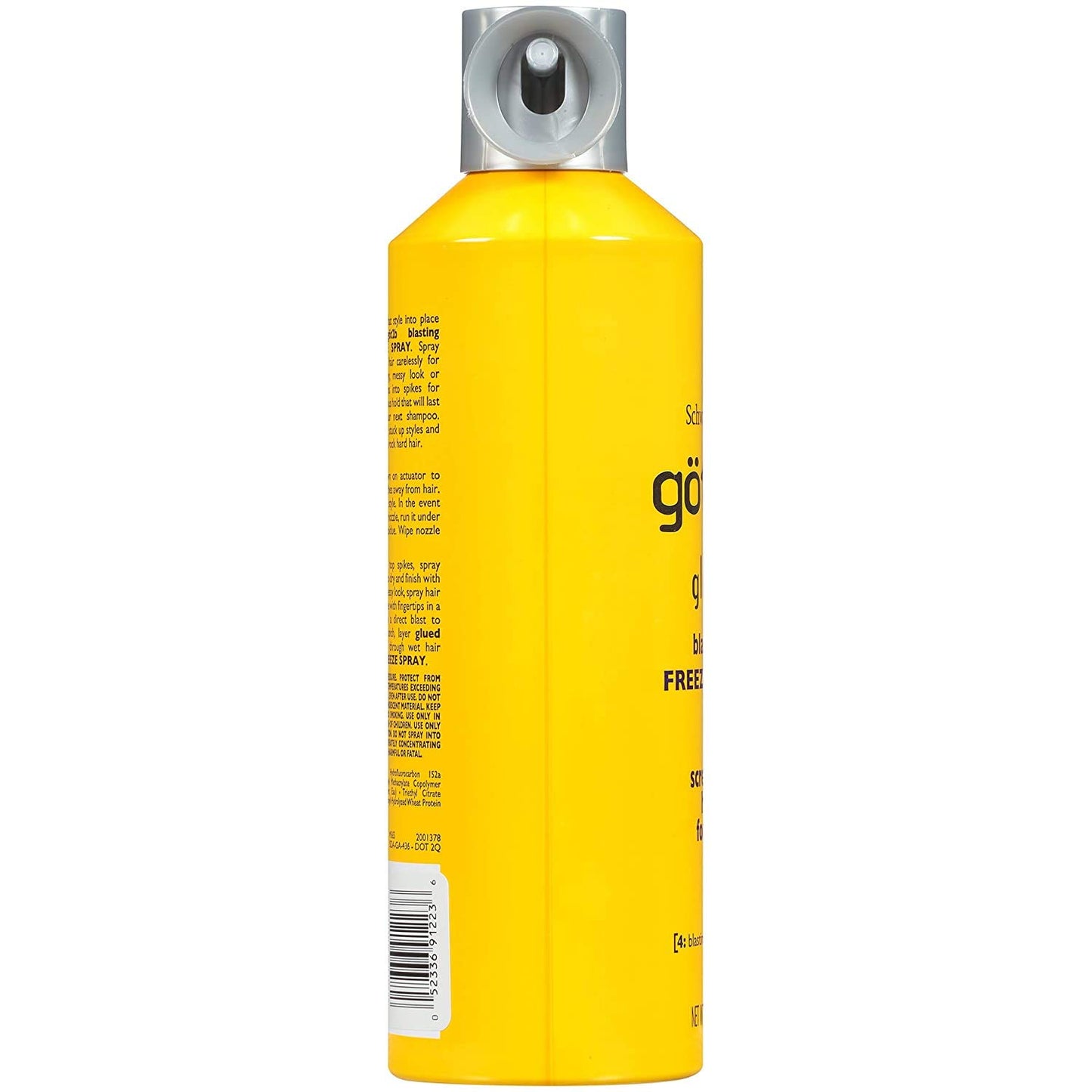 (3Pack) [GOT 2B] GLUED BLASTING FREEZE SPRAY SCREAMING HOLD FOR HAIR 12OZ
