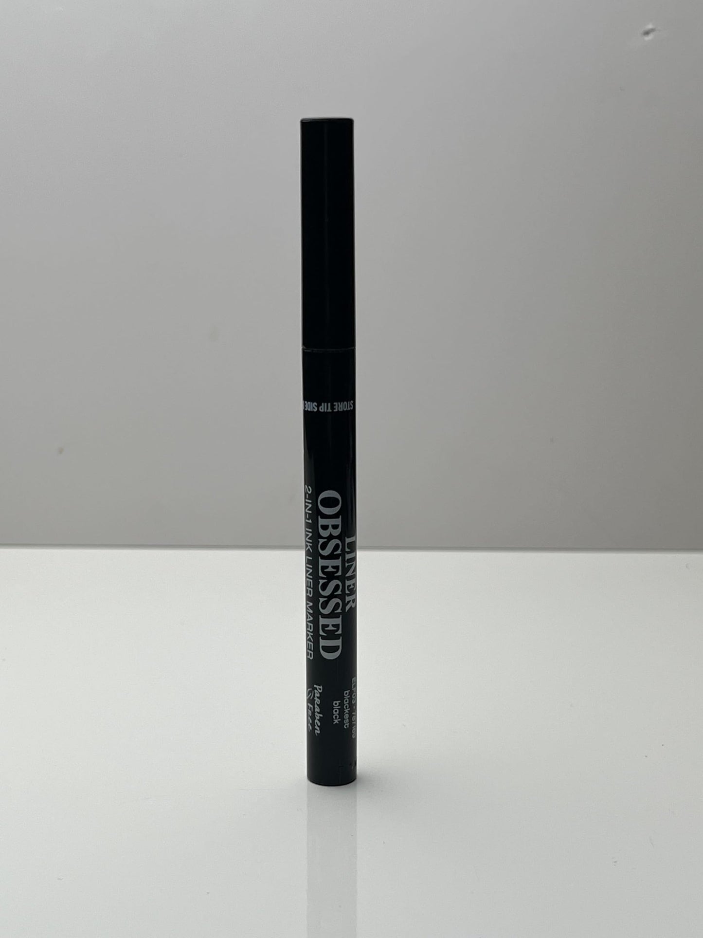 Palladio 2 in 1 Eye Liner Marker, Water Resistant Paddle Tip Liner, Bold Black Eyeliner Marker Pen, Thick or Thin Line, Quick Drying, 14 Hour All Day