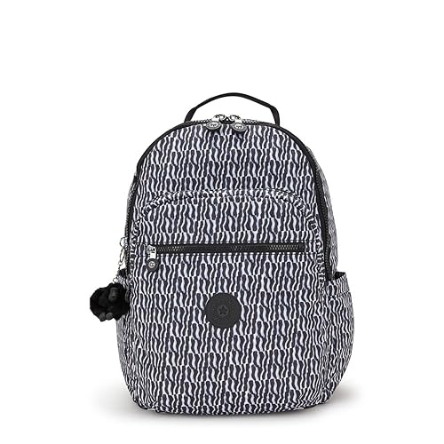 Kipling Women's Seoul 15" Laptop Backpack, Durable, Roomy with Padded Shoulder Straps, Built-In Protective Sleeve