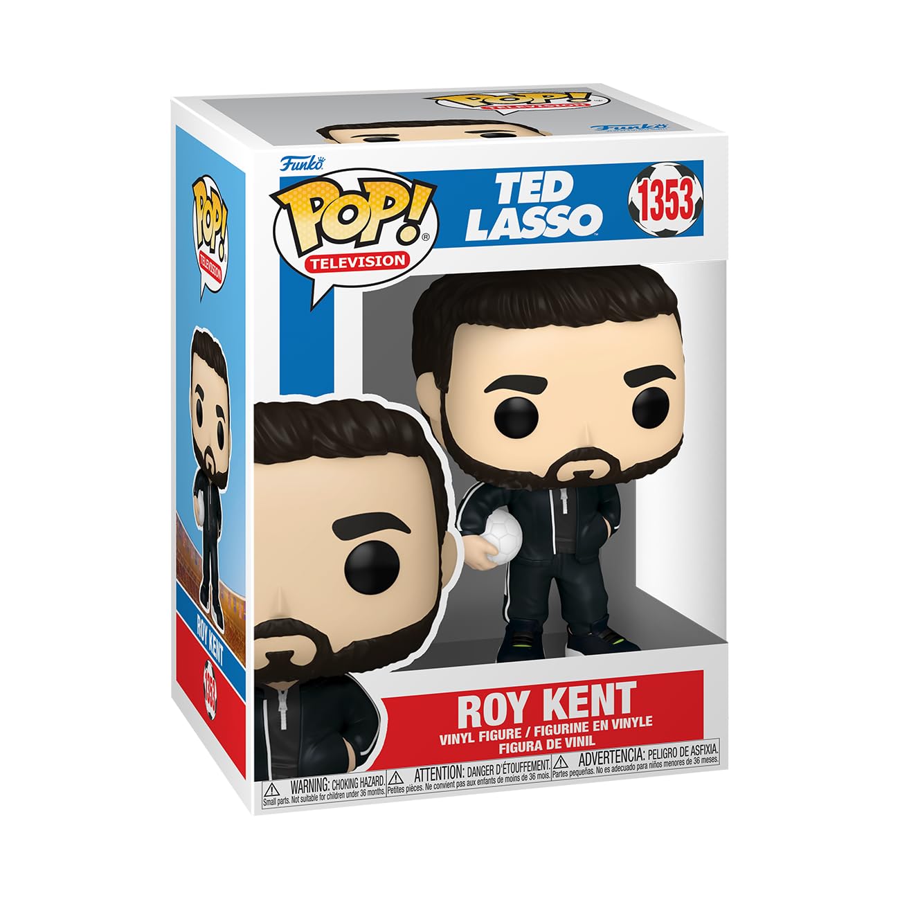 Funko POP! TV: Ted Lasso - Roy Kent - Collectable Vinyl Figure - Gift Idea - Official Merchandise - for Kids & Adults - TV Fans - Model Figure…
