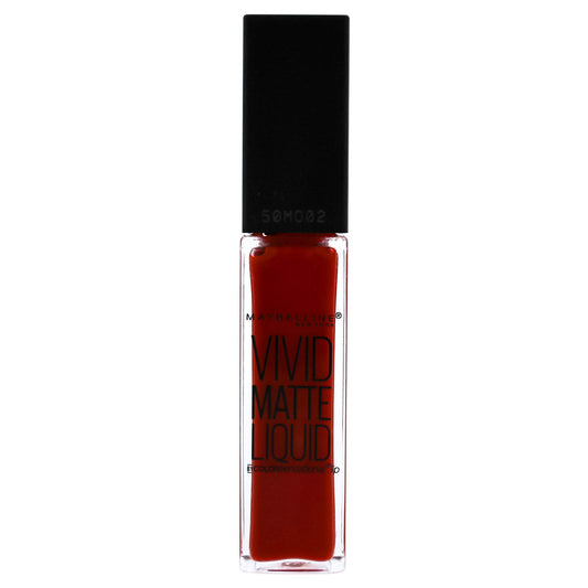 Maybelline New York Color Sensational Vivid Matte Liquid Lipstick, Orange Shot, 0.26 fl. oz. Beauty & Personal Care MAYBELLINE