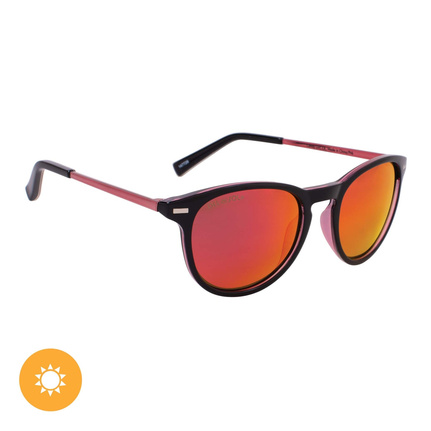 Del Sol Solize Color-Changing Sunglasses, 100% UVA and UVB Blocking Protection