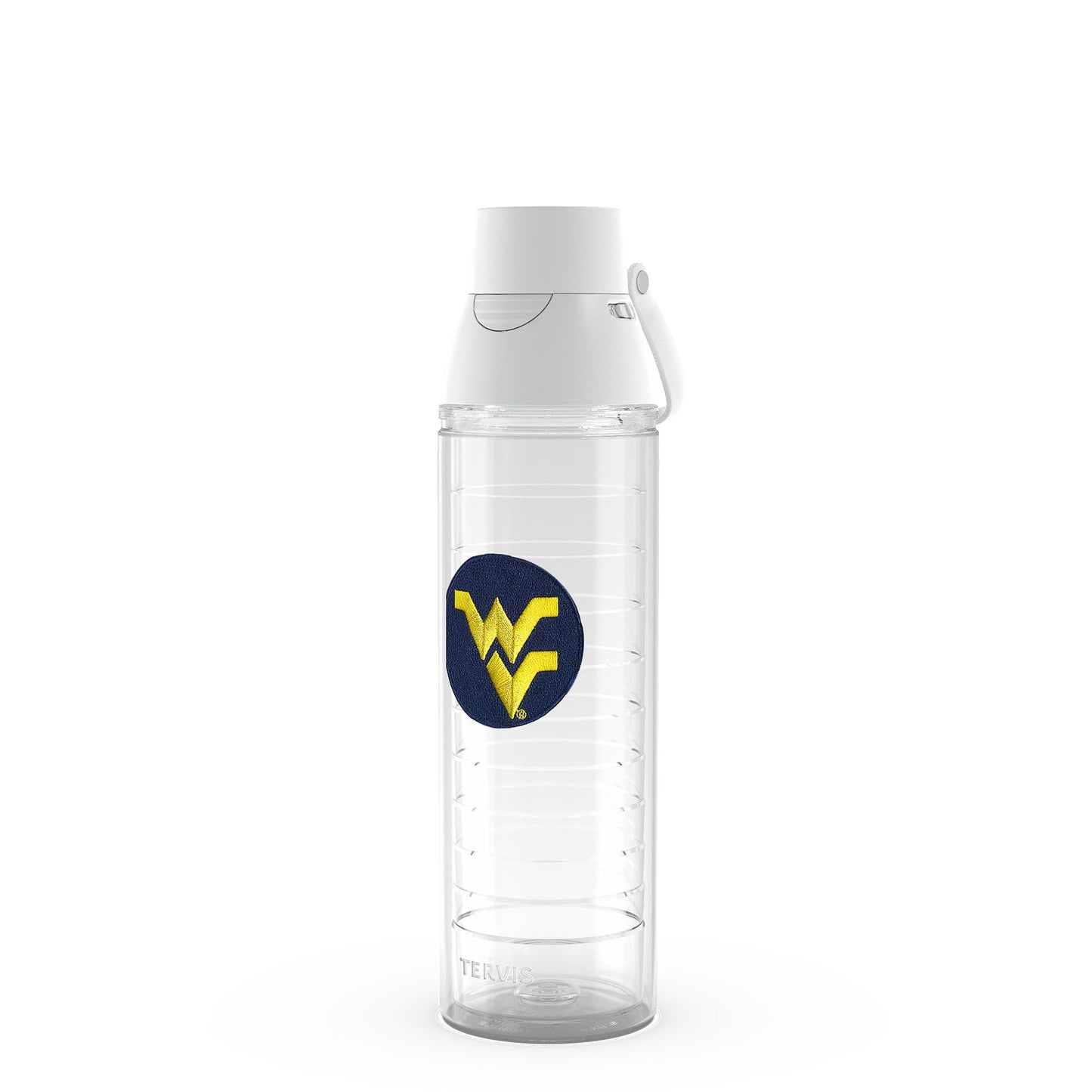 Tervis Venture Lite West Virginia Mountaineers - Primary Logo Made in USA Double Walled Insulated Tumbler Travel Cup Keeps Drinks Cold & Hot, 24oz