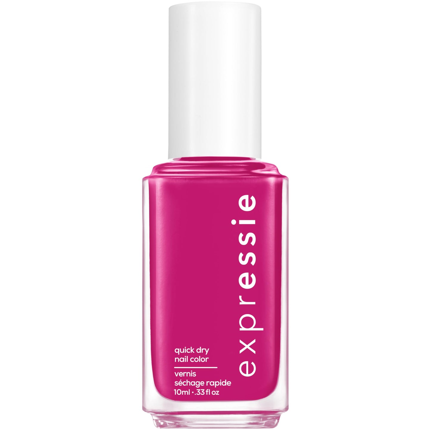 essie expressie quick dry nail polish, vegan, power moves, pink, power moves, 0.33 fl oz