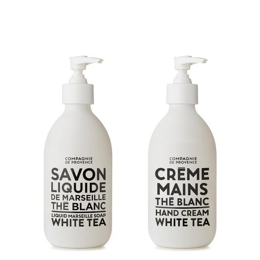 Compagnie de Provence - Liquid Soap and Luxury Hand Cream - White Tea Beauty & Personal Care La Compagnie de Provence