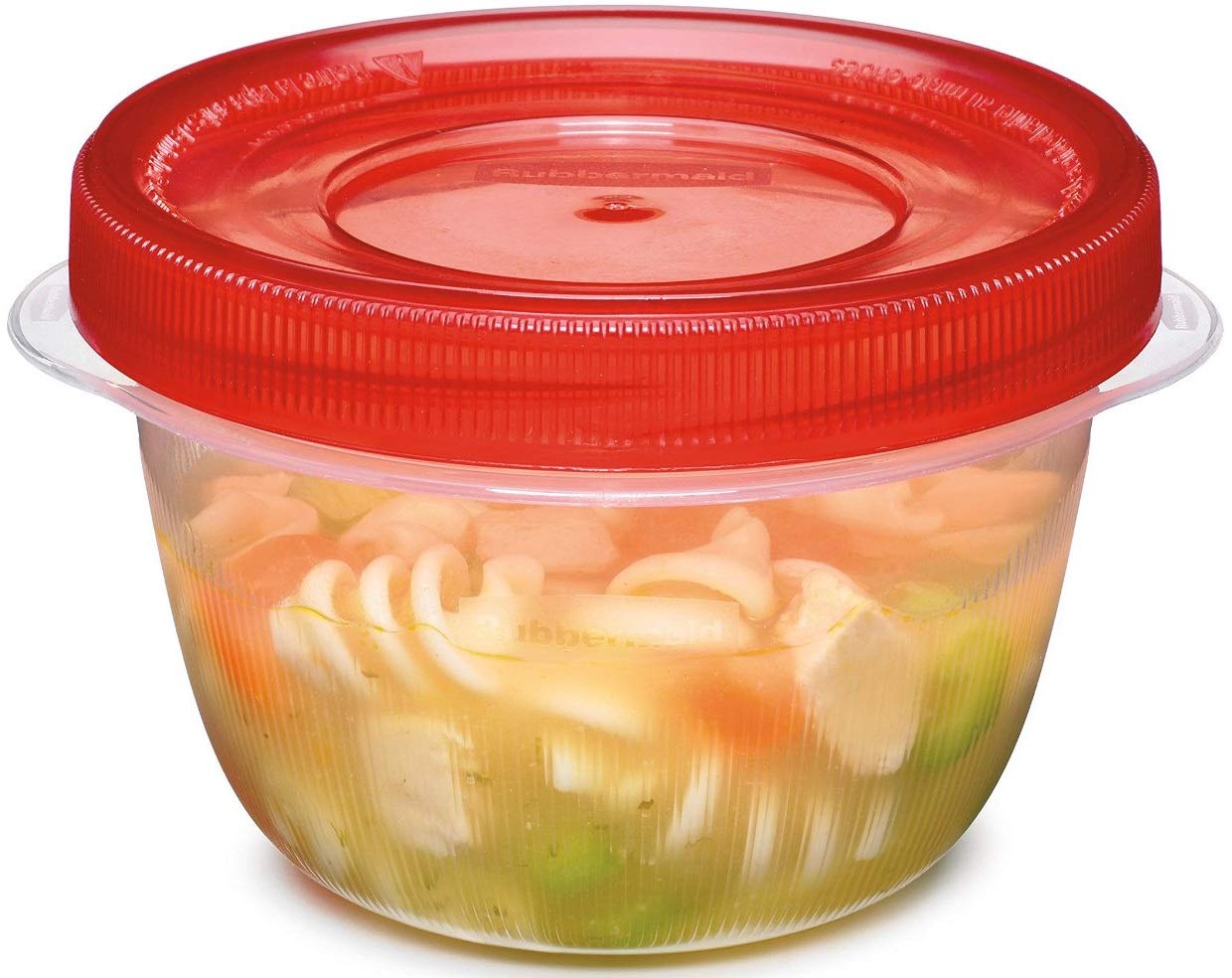 Rubbermaid TakeAlongs Twist & Seal, Twist Top Food Storage Containers, 2 Cup, 3 Pack