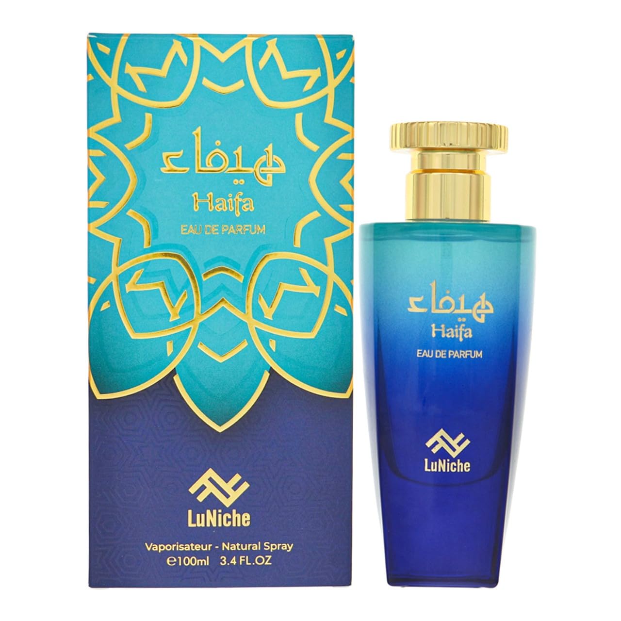 LUNICHE Haifa for Unisex - 3.4 Oz Eau De Parfum Spray