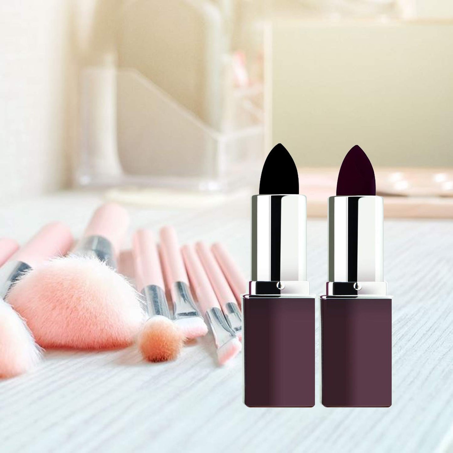 NICKA K MATTE LIPSTICK BLACK