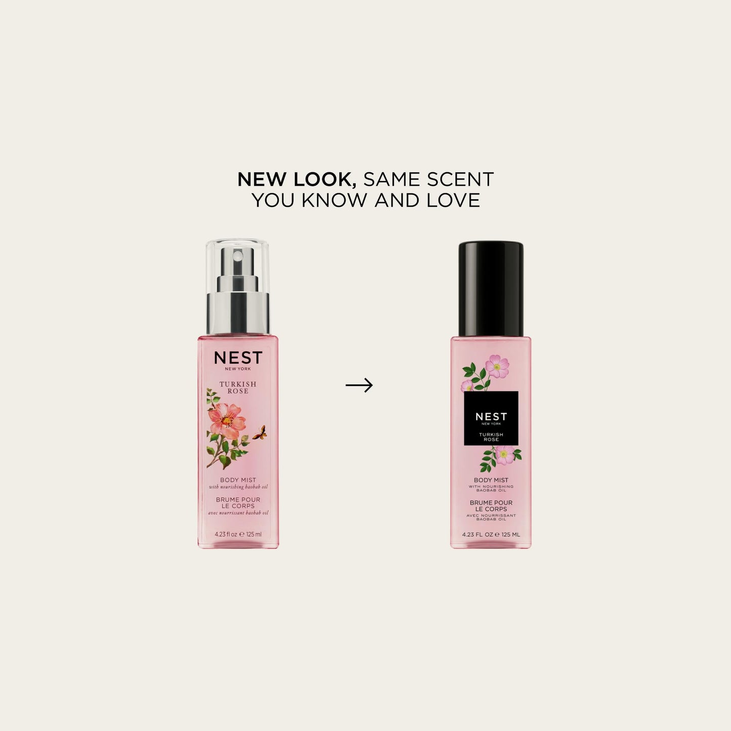NEST New York Turkish Rose Body Mist - 125 mL - Vegan & Cruelty Free