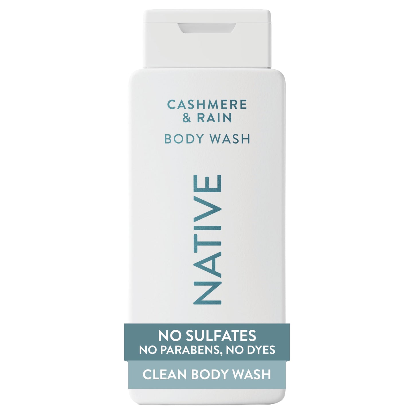 Native Cashmere & Rain Scent 24-Hr Refreshing Clean Body Wash for Men & Women, for All Skin Types Incl. Sensitive, Leaves Skin Feeling Clean & Soft