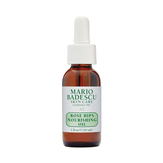 Mario Badescu Rose Hips Nourishing Oil for Combination, Dry and Sensitive Skin Facial Oil that Moisturizes & Smoothes Formulated with Rosehip Extract