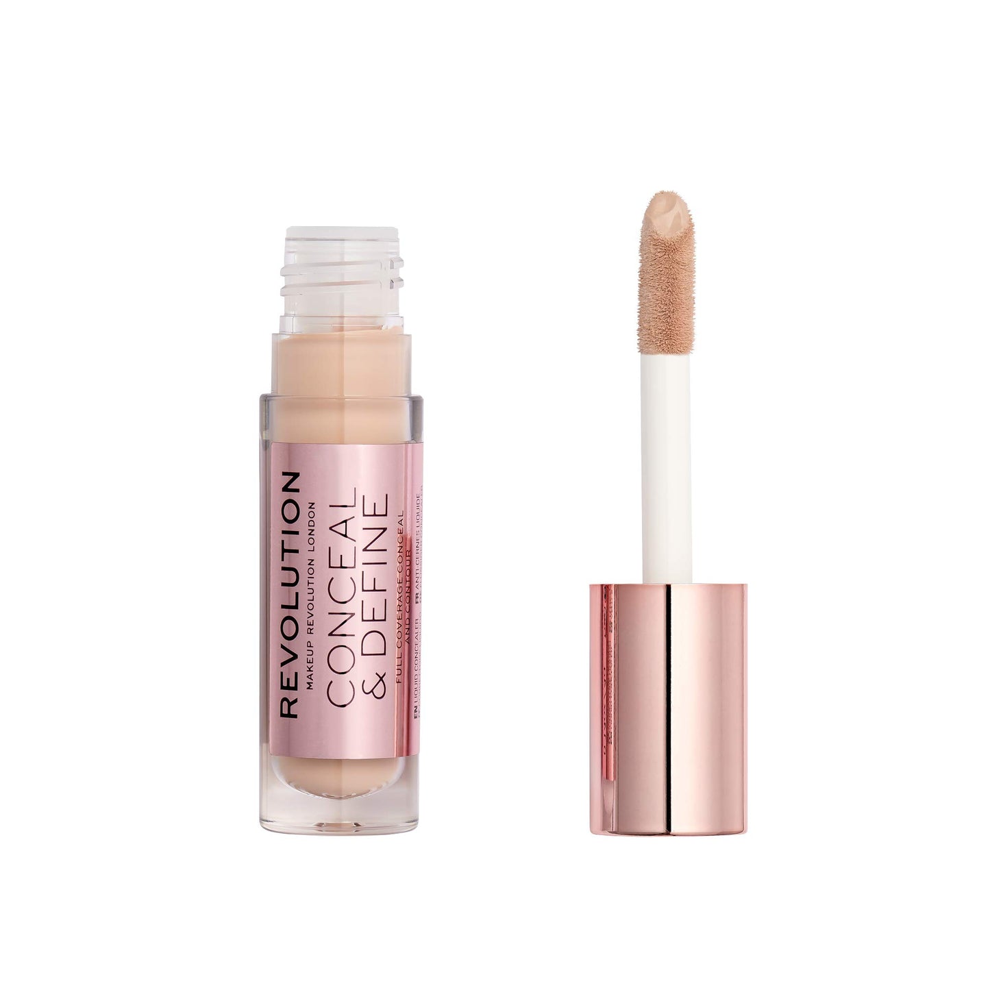 Revolution Makeup Foundation - Full Coverage Concealer & Foundation For Every Skin Type & Tone - C3