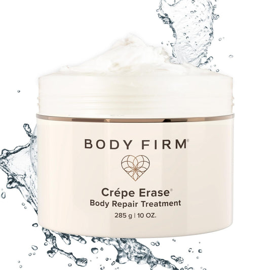 Body Firm Crepe Erase Body Repair Treatment, Anti Aging Firming Lotion with Collagen Peptides, Shea Butter, Vitamin E, Squalane and More, Promotes