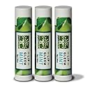 JustNeem Lip Gleem, Lip Balm - 3 Pack - Natural, Moisturizing Balm, Repairs Chapped, Cracked and Dry Lips - 0.17 oz/each