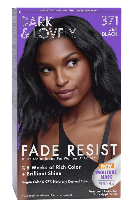 Dark & Lovely Color #371 Jet Black (3 Pack)