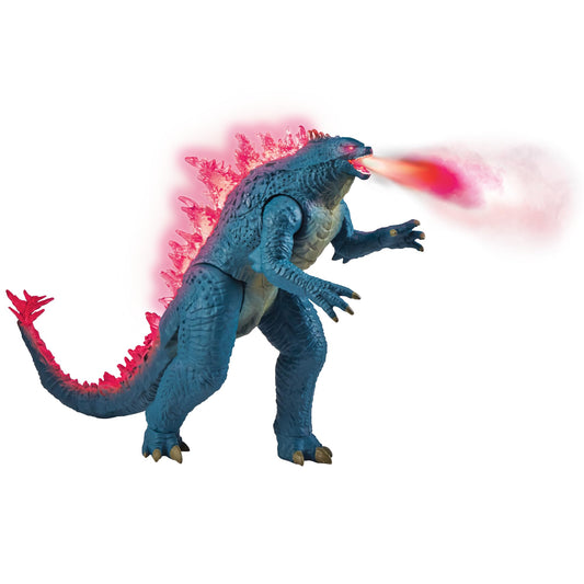 Godzilla x Kong: 13" Mega Deluxe Heat Ray Misting Breath Godzilla Figure by Playmates Toys