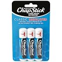 ChapStick Classic Medicated Lip Balm & Skin Protectant (3 Pack)