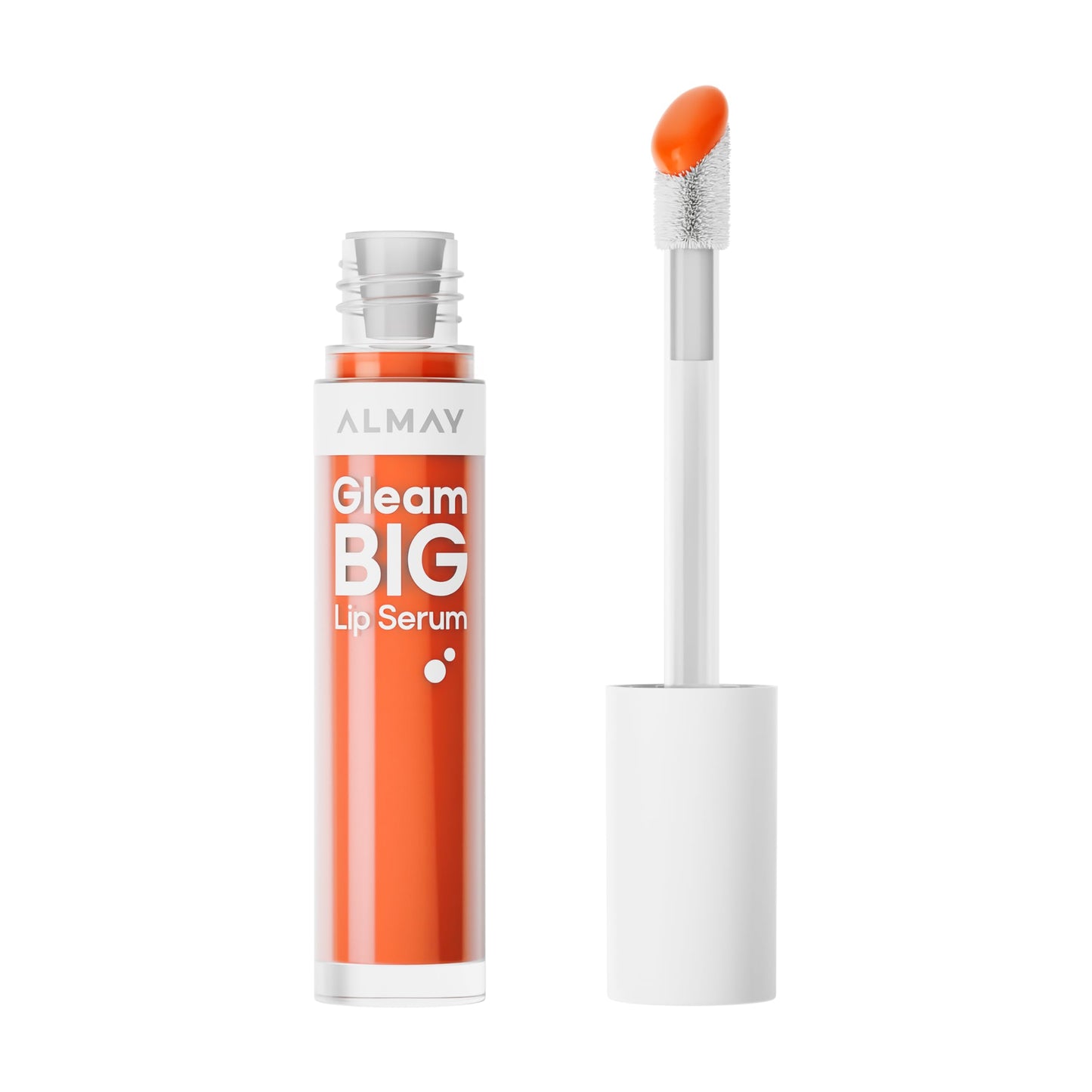 Almay Gleam Big™ Lip Serum, Hydrating and Moisturizing, Hypoallergenic Lip Gloss, Non-Sticky, 500 Rise and Grind, 0.13 fl oz