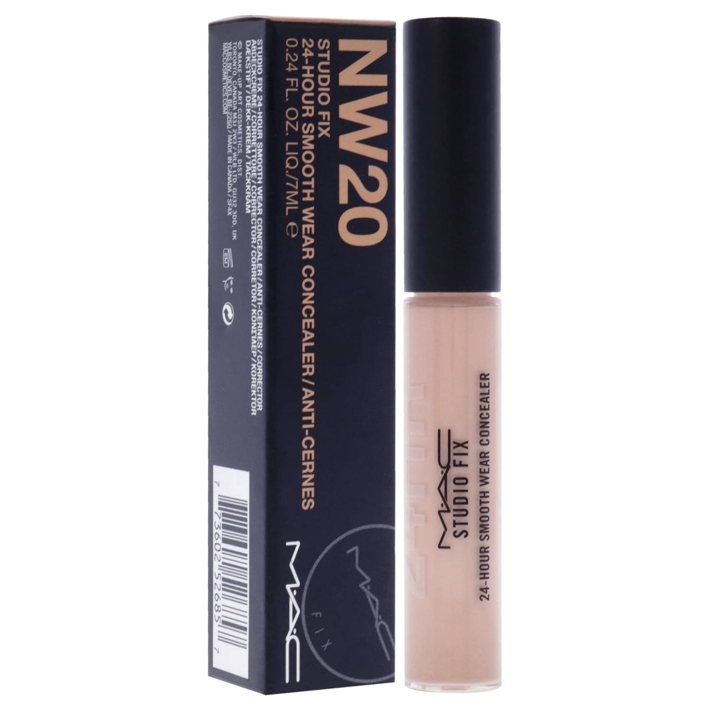 MAC Studio Fix 24 Hour Smooth Wear Concealer - NW20 Concealer Women 0.23 oz