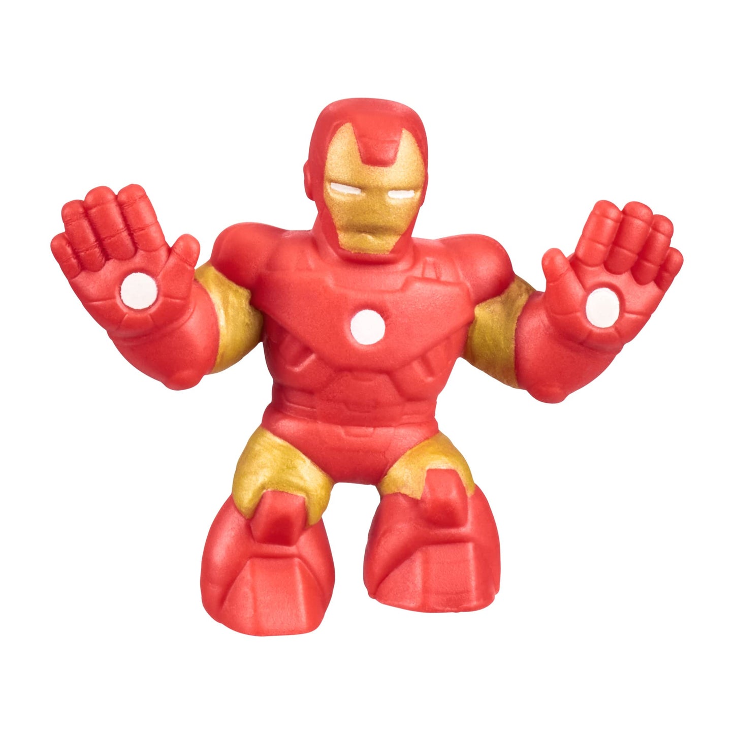 Heroes of Goo Jit Zu Marvel Mega Mini 6-Pack – Squishy Stretchy Gooey Heroes: Iron Man, Spider-Man, Captain America, Hulk, Miles & Black Panther