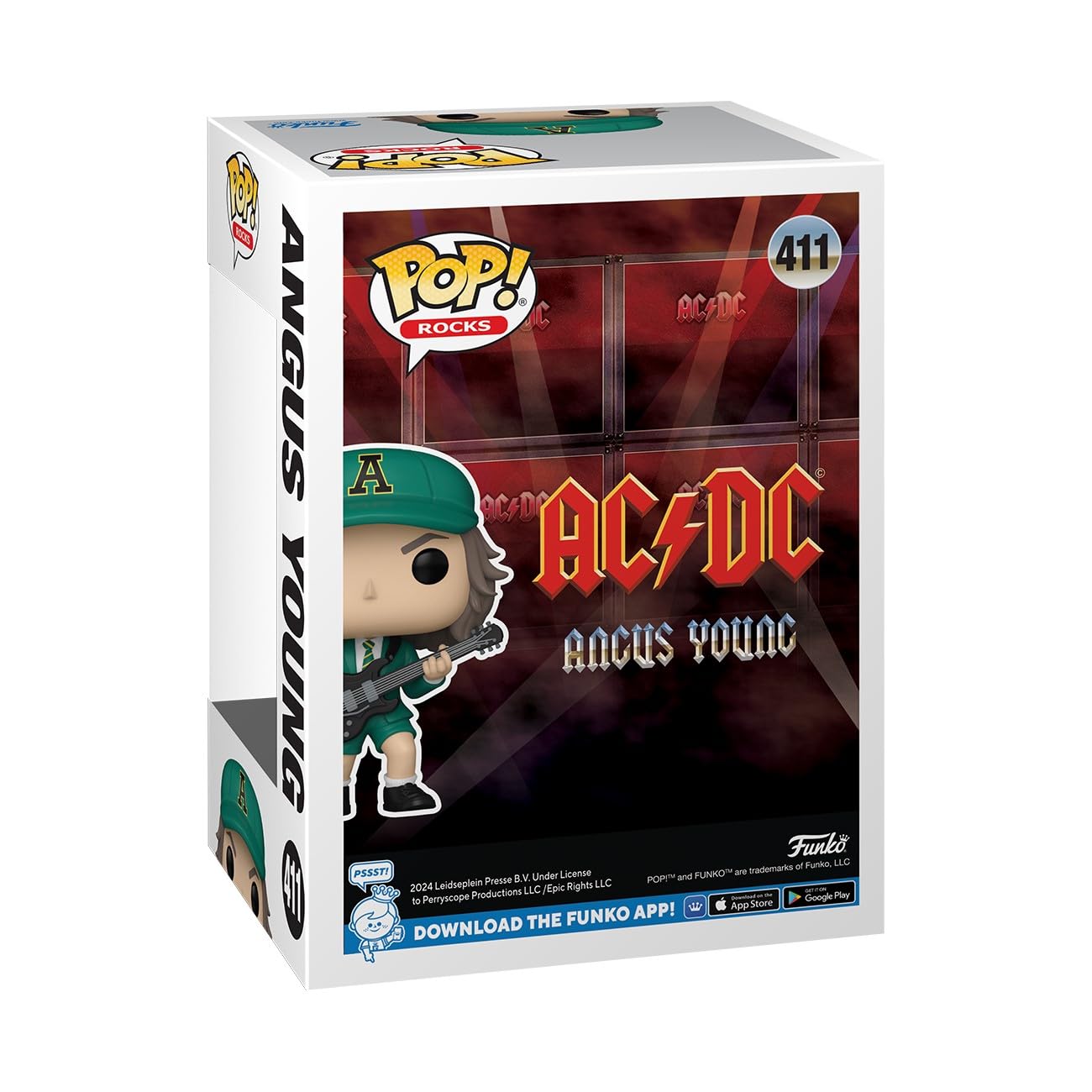 Funko POP Rocks: AC/DC - Angus Young - (Green) - Collectable Vinyl Figure - Gift Idea - Official Merchandise - for Kids & Adults - Music Fans - Model…