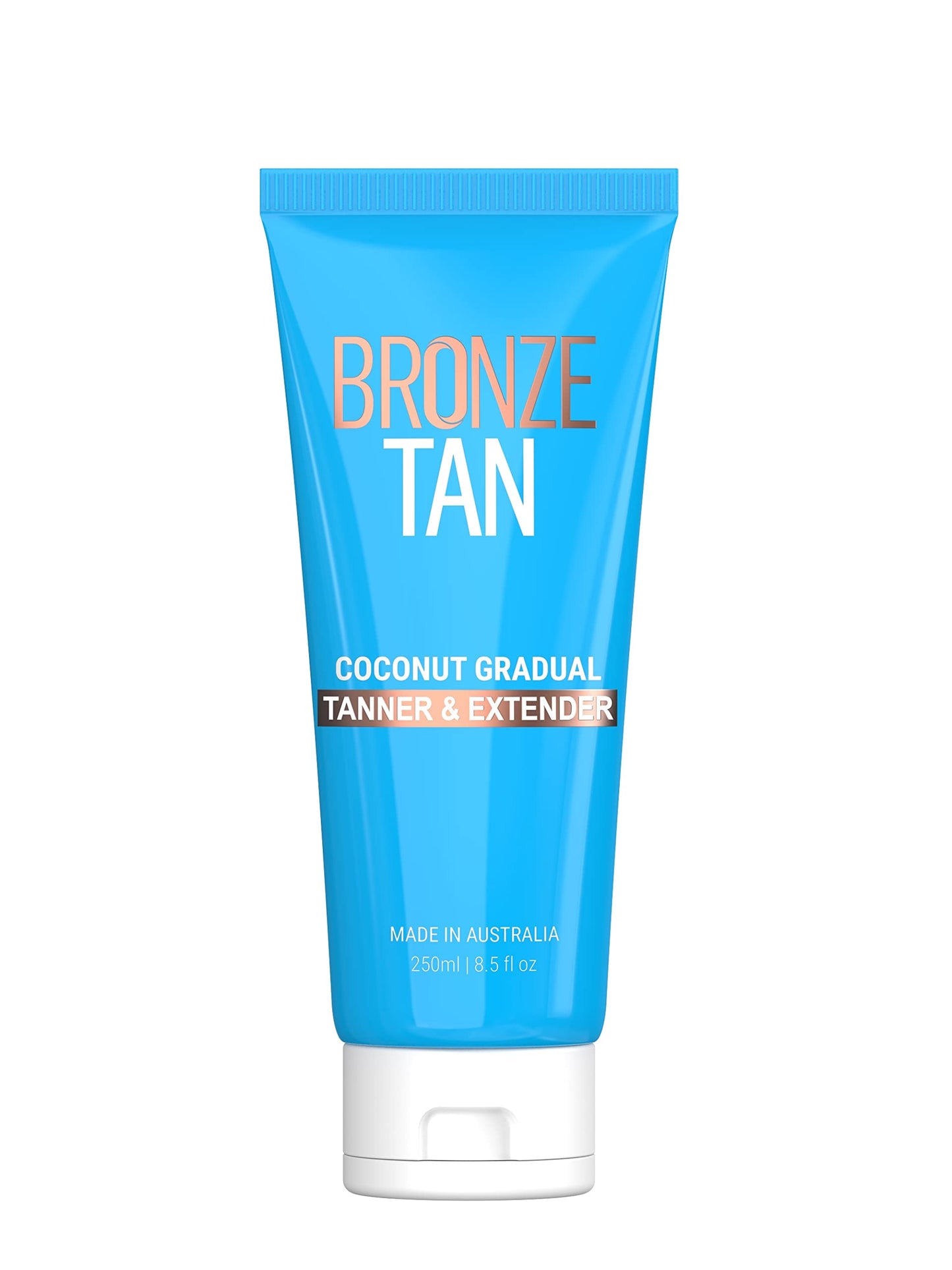 Bronze Tan Gradual Self Tanner Lotion & Tan Extender - Coconut Scented - Aloe Vera & Vitamin E Enriched - Streak-Free Nourishing Sunless Tanning