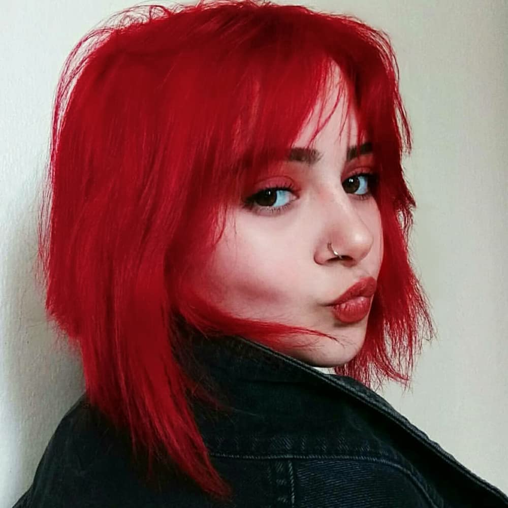 MANIC PANIC Classic Pillarbox Red Semi Permanent Hair Color - True Red Hair Dye for Women & Men That Lasts 4-6 Weeks - Vegan, Ammonia & Cruelty-Free