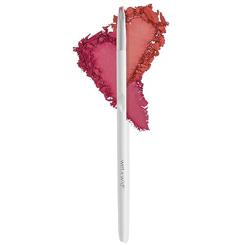 wet n wild Angled brush, Foundation Makeup Blending Brush, Ultra-Thin Precision, Ergonomic Handle