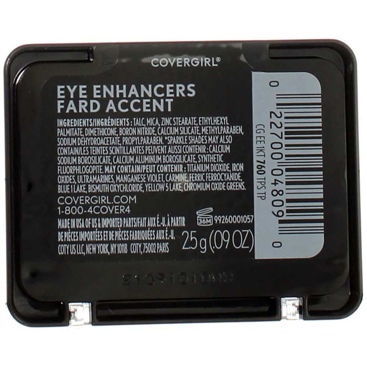 CoverGirl Eye Enhancers 1 Kit Eye Shadow, Tapestry Taupe [760] 0.09 oz (Pack of 2)