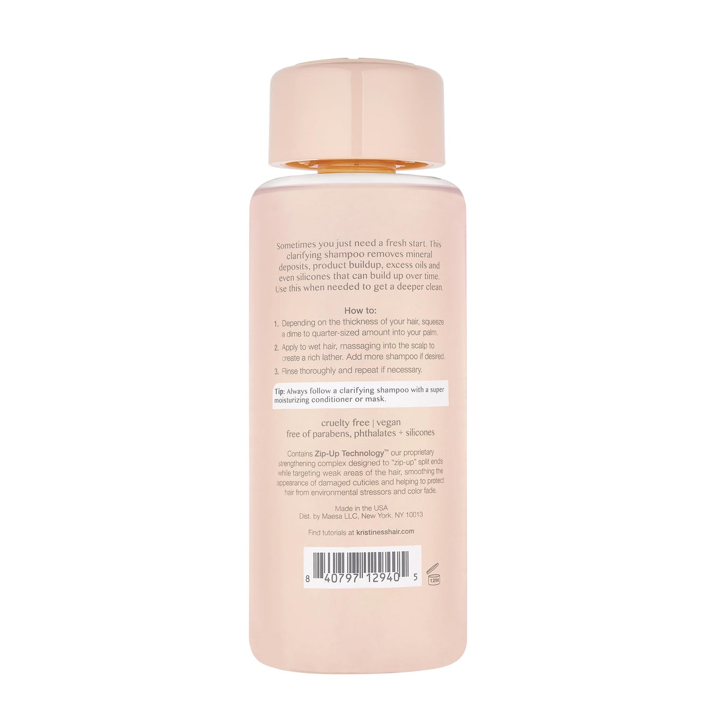 Kristin Ess Hair Extra Gentle Conditioner - Sensitive Skin + Scalp, Cleanses, Nourishing + Calming, Hydrating Conditioner, Vegan, Sulfate Free, Color