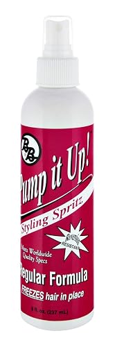 Bronner Brothers Pump It Up Spritz Regular Hold, 8 oz (Pack of 3)