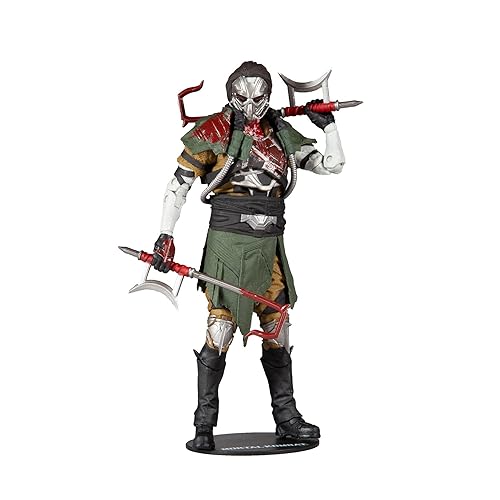 McFarlane Mortal Kombat 7IN Figures WV6 - KABAL (Bloody), 11067