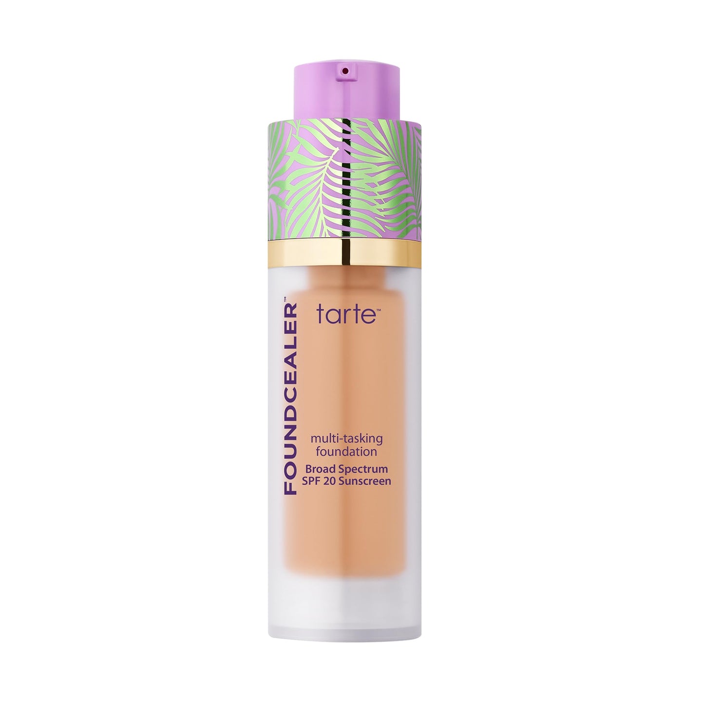 tarte babassu foundcealer dewy foundation Broad Spectrum SPF 20 Sunscreen - Foundation & Concealer in 1, Vegan Skincare Makeup, Medium Coverage, Cruelty-Free, full size, 36H medium-tan honey