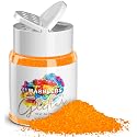 MARBLERS Neon Glitter [Fluorescent Orange] 1.5oz (42g) | Fine | Non-Toxic, Vegan, Cruelty-Free | Face, Body, Eyeshadow, Hair, Festival, Party Makeup |
