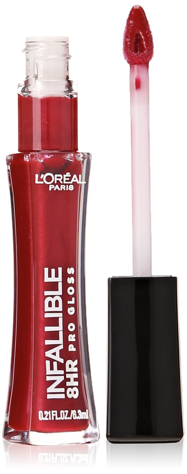 L'Oréal Paris Infallible 8 HR Pro Gloss, Rebel Red, 0.21 fl. oz.